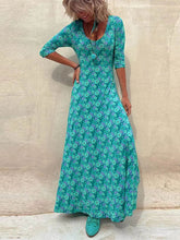 Floral Print Stylish Midi Dress InsStreet